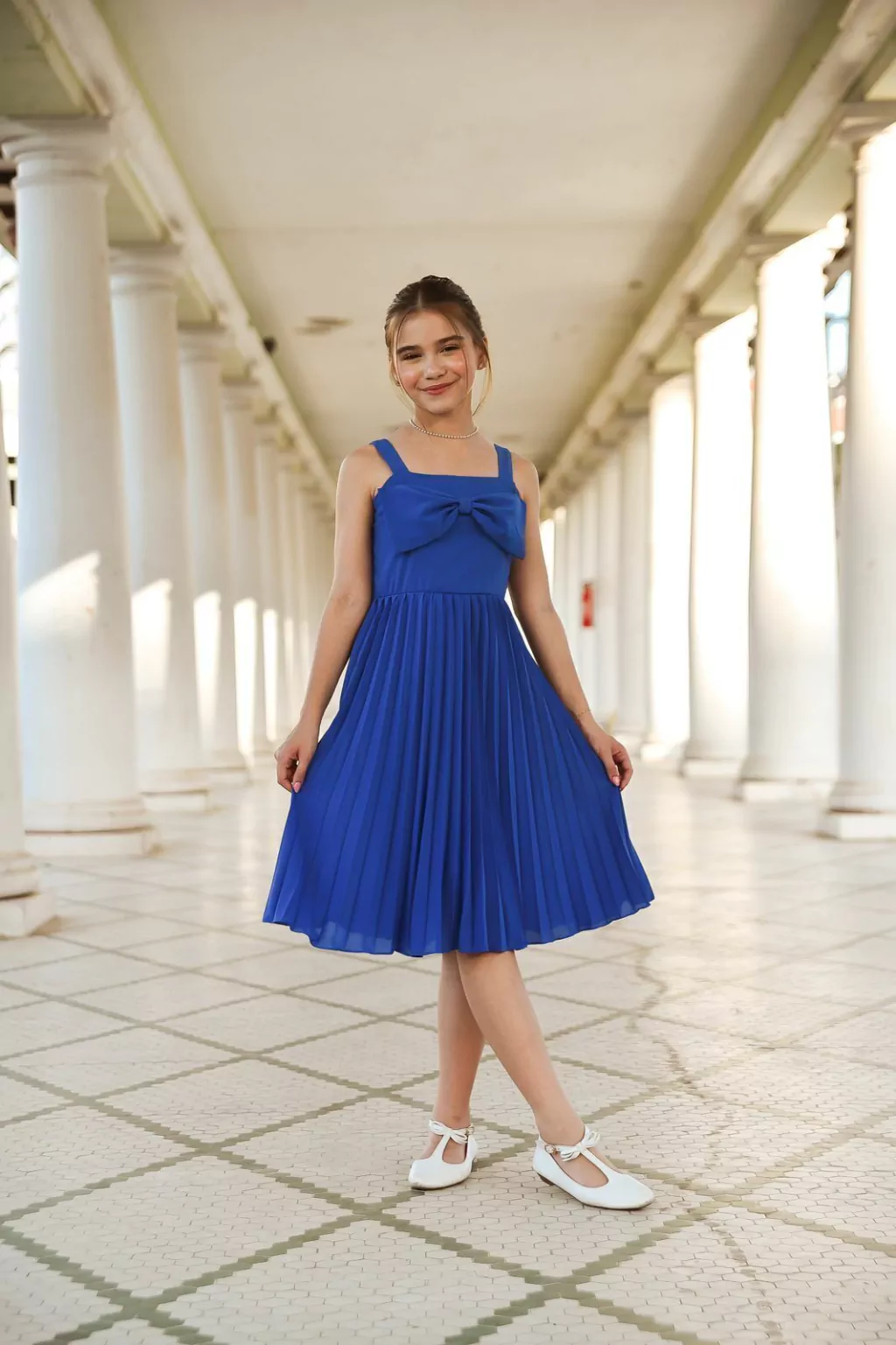 Vestido Mavie Azul