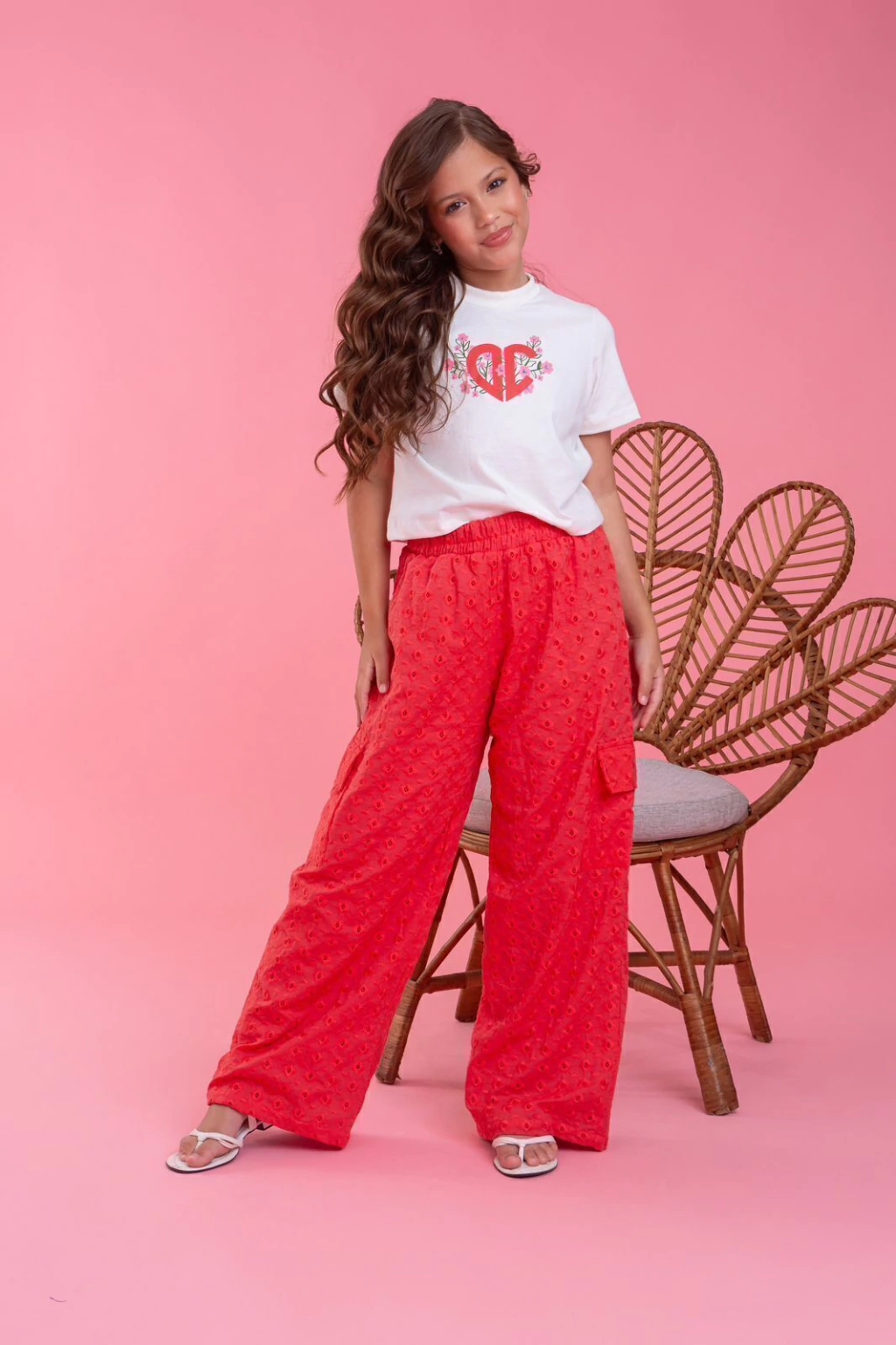 Conjunto Monograma Floral
