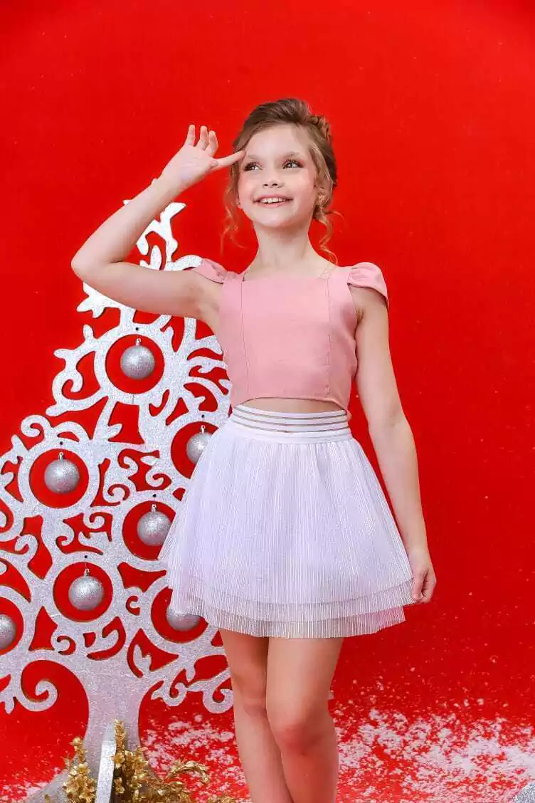 Conjunto Princess Coral Off