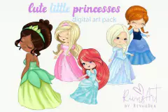 Arquivo digital Princesas cut disney