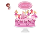 Arquivo de Corte pdf e Silhouette - Topo de Bolo Barbie
