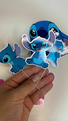Arquivo digital topo de bolo stitch - loja online