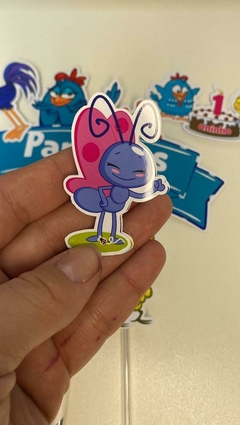 Arquivo Digital Topo Topper De Bolo Aniversário Galinha Pintadinha