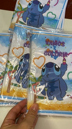 Imagem do Livrinho Stitch Para Pintar e Colorir