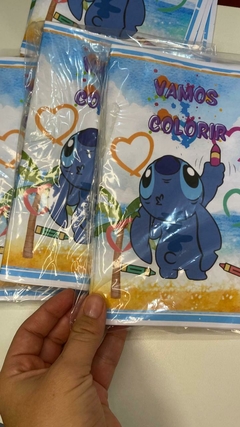 Livrinho Stitch Para Pintar e Colorir - loja online