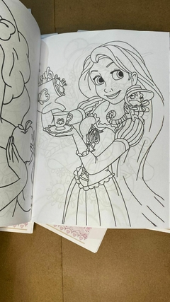 Livrinho Princesas disney Para pintar Arquivo