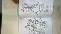 Livrinho Circo Rosa Para pintar - comprar online
