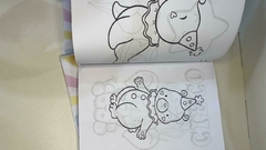 Livrinho Circo Rosa Para pintar na internet
