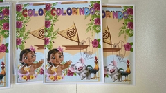 Livrinho Moana baby para colorir - comprar online