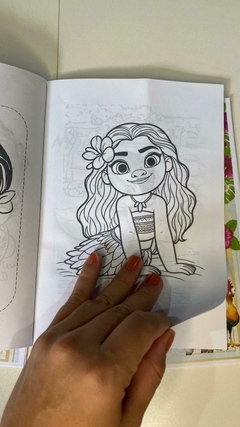 Livrinho Moana baby para colorir - Arquivos Kel