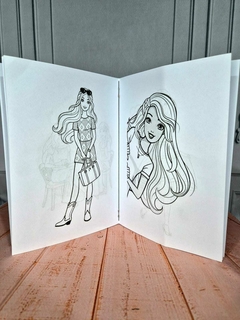 Arquivo Digital Livro de Colorir Barbie na internet