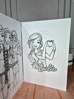 Imagem do Arquivo Digital Livro de Colorir Barbie