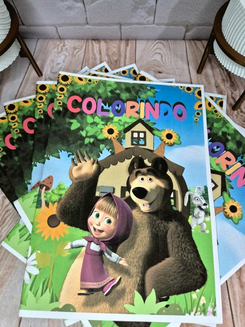 Arquivo Digital Livro de Colorir Marcha e Urso - comprar online