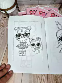 Imagem do Arquivo Digital Livro de Colorir lol