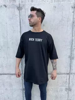 Remera Oversize Rich Teddy - MtkFit