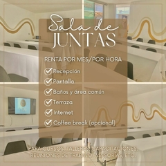 RENTA DE SALA DE JUNTAS