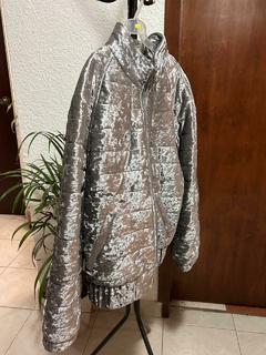 CHAMARRA COLOR PLATA