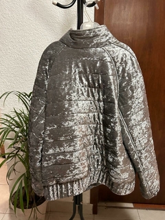 CHAMARRA COLOR PLATA - comprar en línea