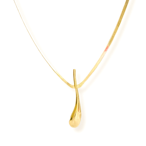 Choker fits com gota fina