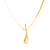 Choker fits com gota fina