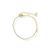 Pulseira zircônia navete