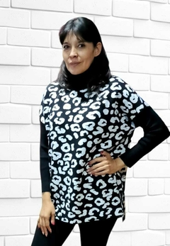 Polera jaquard oversize