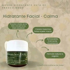 HIDRATANTE FACIAL DE CAMOMILA,BARDANA,CALENDULA - CALMA
