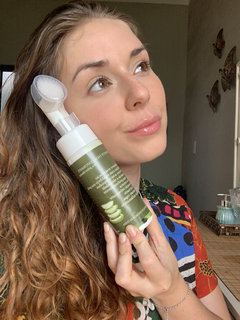 SABONETE FACIAL ESPUMANTE - Pele oelosa ( Aloe Vera, Menta e Melaleuca) - comprar online