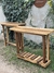 Mesa de arrime en guayubira