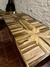 Mesa comedor quincho de diseño en guayubira en internet