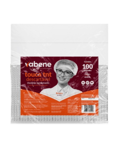 TOUCA TNT DESCARTAVEL MODELO SANFONADO 100UNID