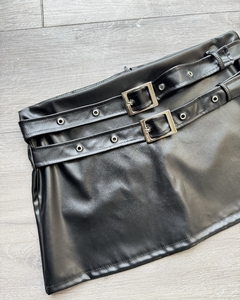 Pollera ecocuero Venecia - comprar online