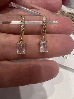 AROS LUCÍA DORADOS - Amanda Joyas