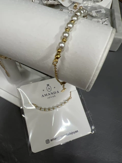 PULSERA DE PERLAS LUNA - comprar online