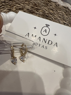 AROS LUCÍA DORADOS - comprar online