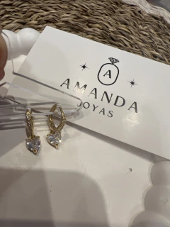AROS LUCÍA DORADOS - comprar online