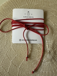 CHOKER ROJO