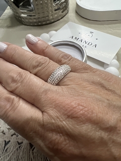 ANILLO SHINE PLATEADO - comprar online