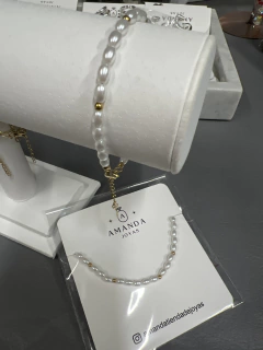 PULSERA DE PERLAS SOL - comprar online