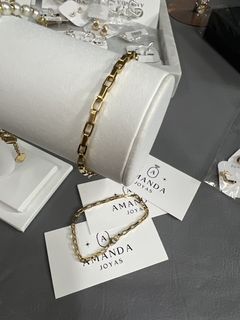 PULSERA MARCELA DORADA - comprar online