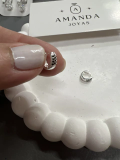 ARGOLLAS SHINE NEGRAS 0,8 cm