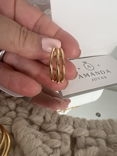 AROS CANDELA DORADOS - comprar online