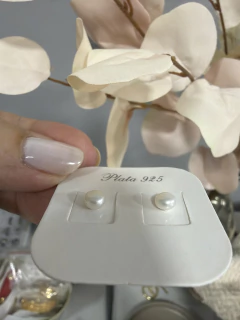AROS DE PERLAS DE 4mm - comprar online