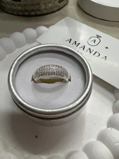 ANILLO SHINE PLATEADO