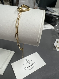 PULSERA EMILIA CON CORAZÓN - comprar online