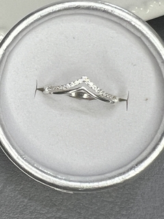 ANILLO LUCÍA DE ACERO