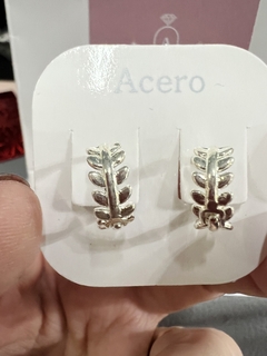 AROS JULIA DE ACERO BLANCO