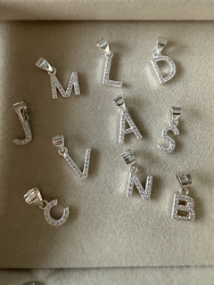 DIJE LETRAS DE PLATA