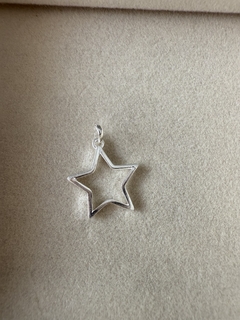 DIJE ESTRELLA DE PLATA 2 CM