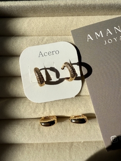 ARGOLLAS DORADAS 1,2 CM - comprar online